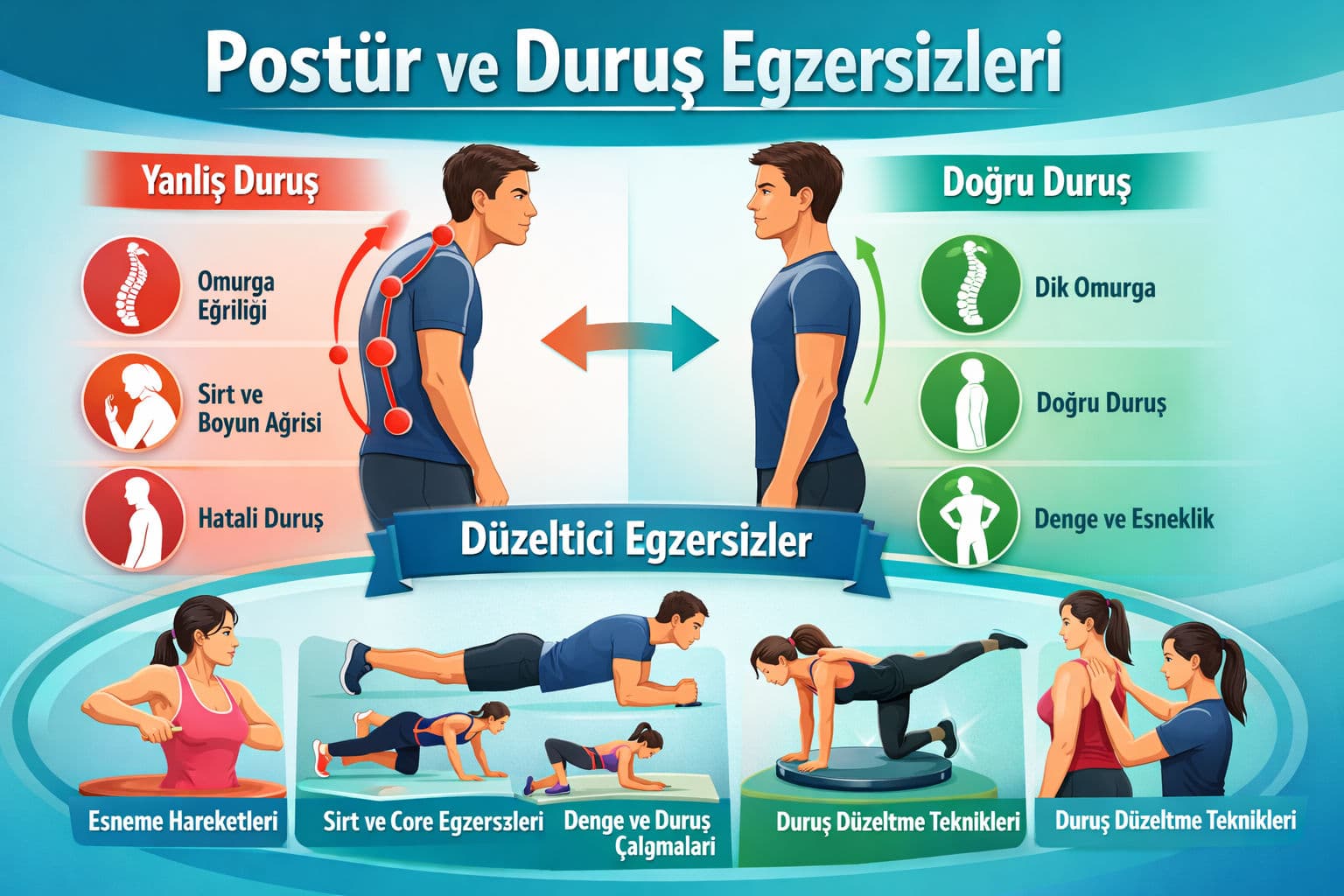 Postür ve duruş düzeltme